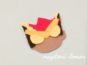 ultramanR/B-handmade-appurike-felt
