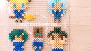 百均アイロンビーズ図案  migiteni-lemon.com
