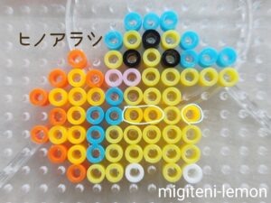 mhandmade-small-smile-hinoarashi-cyndaquil-ironbeads-kawaii-zuan-pokemon