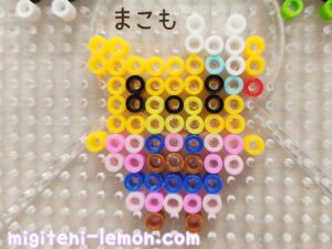 kawaii-yellowpinkbear-kimetsu-makomo-beads