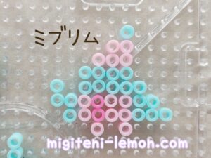 miburimu-hatenna-pokemon-pinkbluehandmade-easy-ironbeads-freezuan