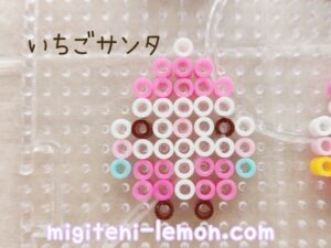 ichigo-santa-pink-strawberry-xmas-handmade-kodomoe-iron-beads-zuan