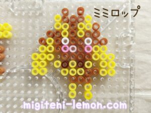 cute-mimiloppu-lopunny-pokemon-rabbit-beads-handmade-free-zuan