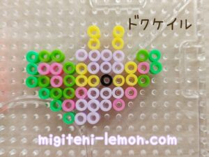 bug-poison-dokukeiru-dustox-pokemon-beads-free-zuan