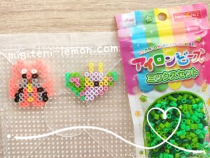 korotokku-kricketune-dokukeiru-dustox-pokemon-beads-daiso-remake-square