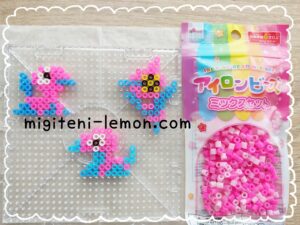 porigon-porygon-2-z-beads-daiso-handmade-square-pokemon