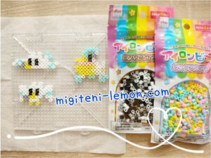 kyamome-wingull-perippa-pelipper-pokemon-bdsp-handmade-daiso-iron-beads-square