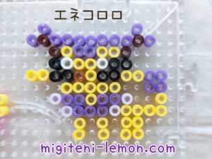 purple-enekororo-delcatty-pokemon-bdsp-handmade-beads-free-zuan-daiso