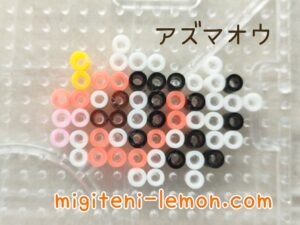 goldfish-pokemon-bdsp-swordshield-azumaou-seaking-pokemon-handmade-free-beads-daiso-zuan