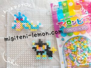 rukushio-luxio-gyarados-pokemon-bdsp-handmade-beads-daiso-square