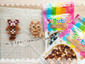 otachi-sentret-ootachi-furret-pokemon-handmade-iron-beads-daiso-square