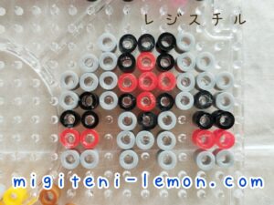 small-registeel-hoenn-pokemon-handmade-beads-free-zuan-daiso-square