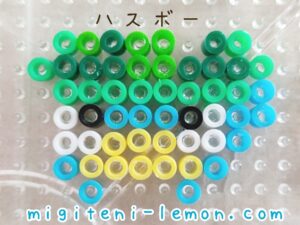 hasubo-lotad-swordshield-pokemon-handmade-beads-free-zuan-daiso-mizukusa