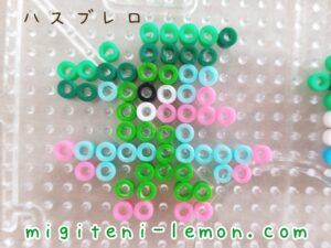 swordshield-mizukusa-hasuburero-lombre-pokemon-handmade-beads-free-zuan