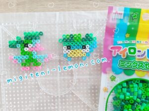 hasubo-lotad-hasuburero-lombre-pokemon-handmade-beads-daiso-square