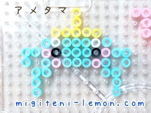 ametama-surskit-pokemon-bdsp-handmade-beads-free-zuan