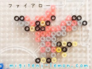 small-faiaro-talonflame-pokemon-unite-handmade-beads-free-zuan