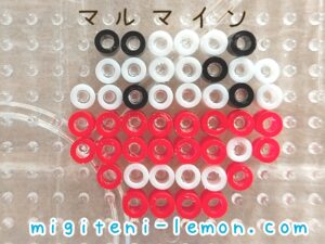 kawaii-small-marumain-electrode-pokemon-handmade-beads-zuan-daiso-iron