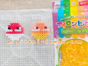 biriridama-hisui-voltorb-pokemon-handmade-daiso-square-iron-beads