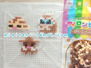 urimu-swinub-inomu-piloswine-manmu-mamoswine-pokemon-handmade-iron-beads-daiso-square