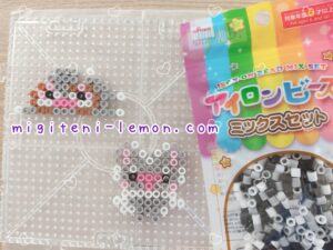 namakero-slakoth-chirachino-cinccino-normaltype-pokemon-handmade-beads-square-daiso