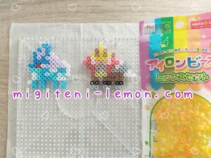 suikun-suicune-entei-pokemon-handmade-iron-beads-square-daiso-100kin
