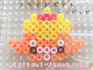 recipepe-delicious-party-precure2022-handmade-beads-free-zuan-frenchfries