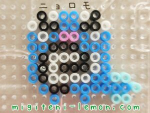 nyorotono-politoed-nyoromo-poliwag-kawaii-small-square-pokemon-handmade-beads-free-zuan-daiso