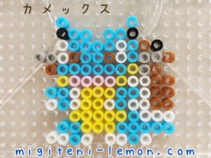 zenigamekawaii-small-kamex-blastoise-pokemon-handmade-beads-zuan-daiso-square
