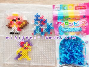 junaiper-decidueye-bakufun-typhlosion-daikenki-samurott-pokemon-hisui-arceus-iron-beads-daiso-handmade-square-small