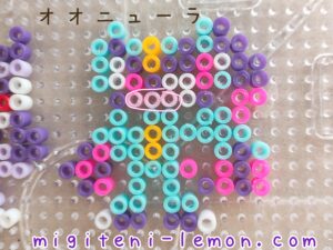 small-daiso-onyula-sneasler-arceus-hisui-pokemon-handmade-beads-free-zuan-2022
