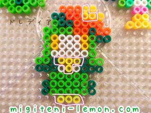 kawaii-dredear-lilligant-handmade-beads-pokemon-free-zuan-daiso-square