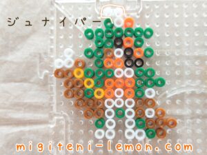 kawaii-small-junaiper-decidueye-pokemon-unite-handmade-iron-beads-free-zuan-square-100kin