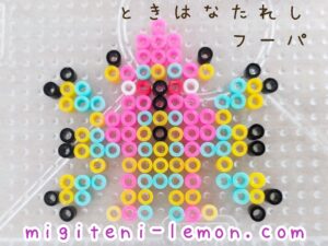 tokihanatareshi-hoopa-fupa-pokemon-unite-handmade-iron-beads-free-zuan-daiso