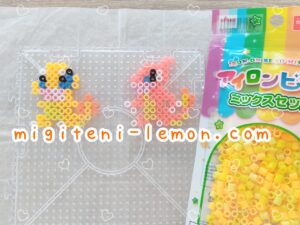 hitokage-charmander-lizardo-charmeleon-pokemon-handmade-daiso-iron-beads-kawaii-square-small