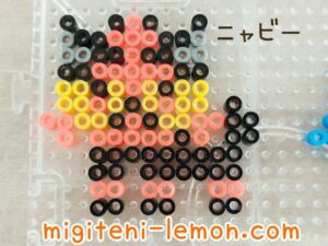 nyabby-litten-kawaii-pokemon-sunmoon-alola-iron-beads-small-free-zuan-daiso-handmade-square
