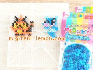 kawaii-small-sunmoon-alolanyaheat-torracat-osyamari-brionne-pokemon-iron-beads-small-square-daiso-handmade