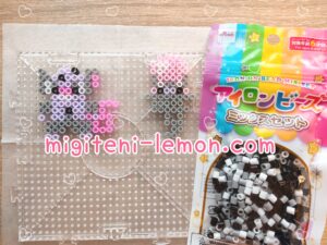kawaii-banebu-spoink-boopig-grumpig-pokemon-handmade-iron-beads-daiso-square-small