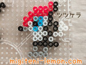 tsutsukera-pikipek-kawaii-small-pokemon-handmade-iron-beads-free-zuan-daiso-square