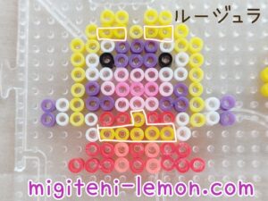 kawaii-small-rujura-jynx-johto-pokemon-handmade-iron-beads-free-zuan-daiso-square