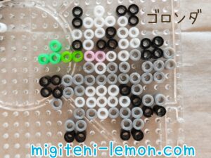 small-kawaii-goronda-pangoro-galal-panda-pokemon-handmade-iron-beads-free-zuan-daiso-square