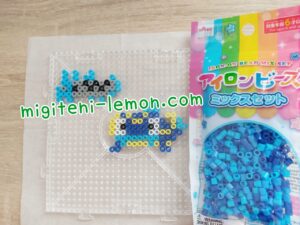 dojotchi-barboach-namazun-whiscash-sinnoh-pokemon-handmade-iron-beads-kawaii-small-square-fish-blue
