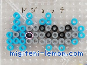 dojotchi-barboach-kawaii-sinnoh-pokemon-bdsp-blue-handmade-iron-beads-kawaii-small-square-free-zuan-fish