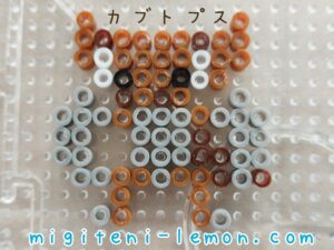 kabutops-kabutogani-kaseki-pokemon-handmade-iron-beads-free-zuan-small-square-kids