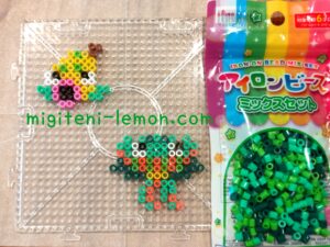 utsudon-weepinbell-masukippa-carnivine-pokemon-handmade-beads