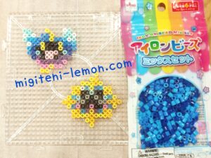 cosumoggu-cosmog-cosmovum-cosmoem-alola-pokemon-daiso-small-square-kids-sun-moon-kawaii-blue-yellow-handmade-iron-beads-100kin