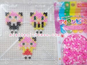 spy-family-anya-forger-handmade-kawaii-pink-iron-beads-daiso-small-square-child-handmade-100kin-kids