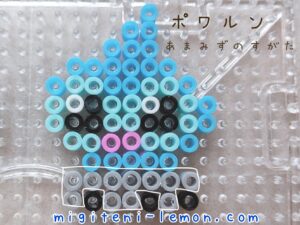 powalen-castform-pokemon-handmade-iron-beads-free-zuan-daiso-weather-small-square-kawaii-kids-100kin-rain