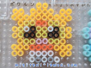 powalen-castform-pokemon-handmade-iron-beads-free-zuan-daiso-weather-small-square-kawaii-kids-100kin-sun