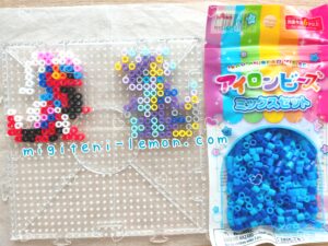 koraidon-miraidon-legendary-pokemon-sv-2022-daiso-handmade-iron-beads-red-purple-blue-new-kawaii-small-square-scarlet-violet-100kin-kids